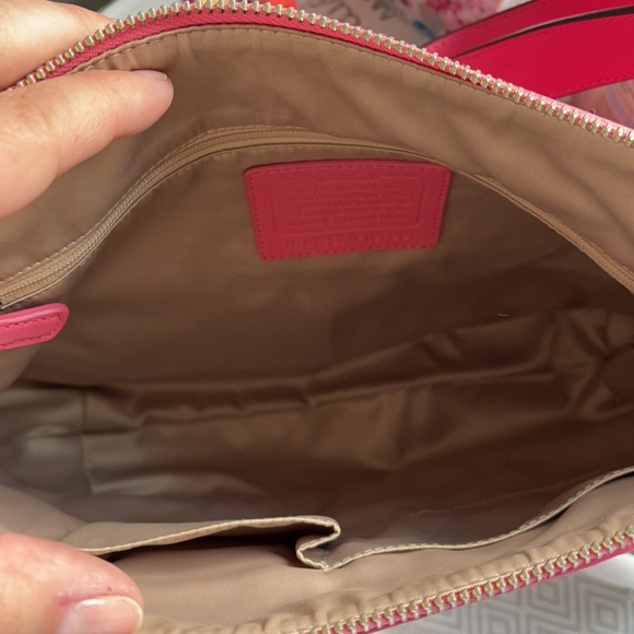 Pink Coach Purse - Picture 7 of 11